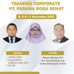 Flyer Training PT. Parama Boga Sehat